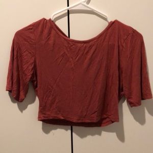 FashionNova Crop Top Built-In Choker